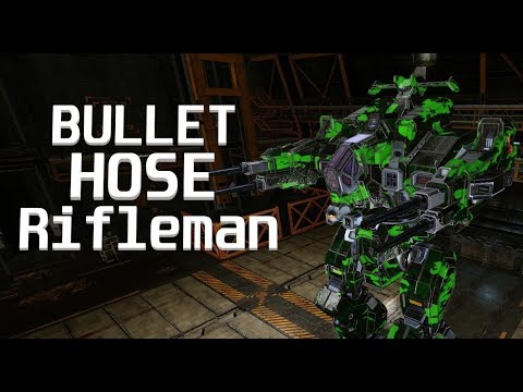 Mechwarrior Online -- Quickplay Session #12 - Rifleman - RFL-3C