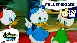 DuckTales Full Episode Compilation Marathon 🦆🎩📖  | @disneykids