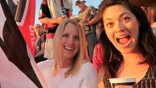 AMERICANS WATCHING RUGBY // Christchurch, NZ