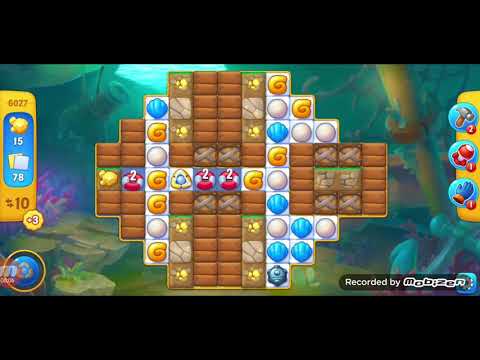 fishdom gameplay / level 6027 / It is like the ads? / thank you
