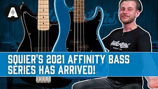 Video thumbnail for You Heard the Guitars... Now Here Come the Basses! - 2021 Squier Affinity Series by Andertons Music Co