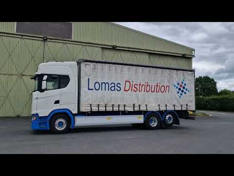 2019 Scania S410 6x2 Rear Lift Curtainside Rigid, Entered into Auction