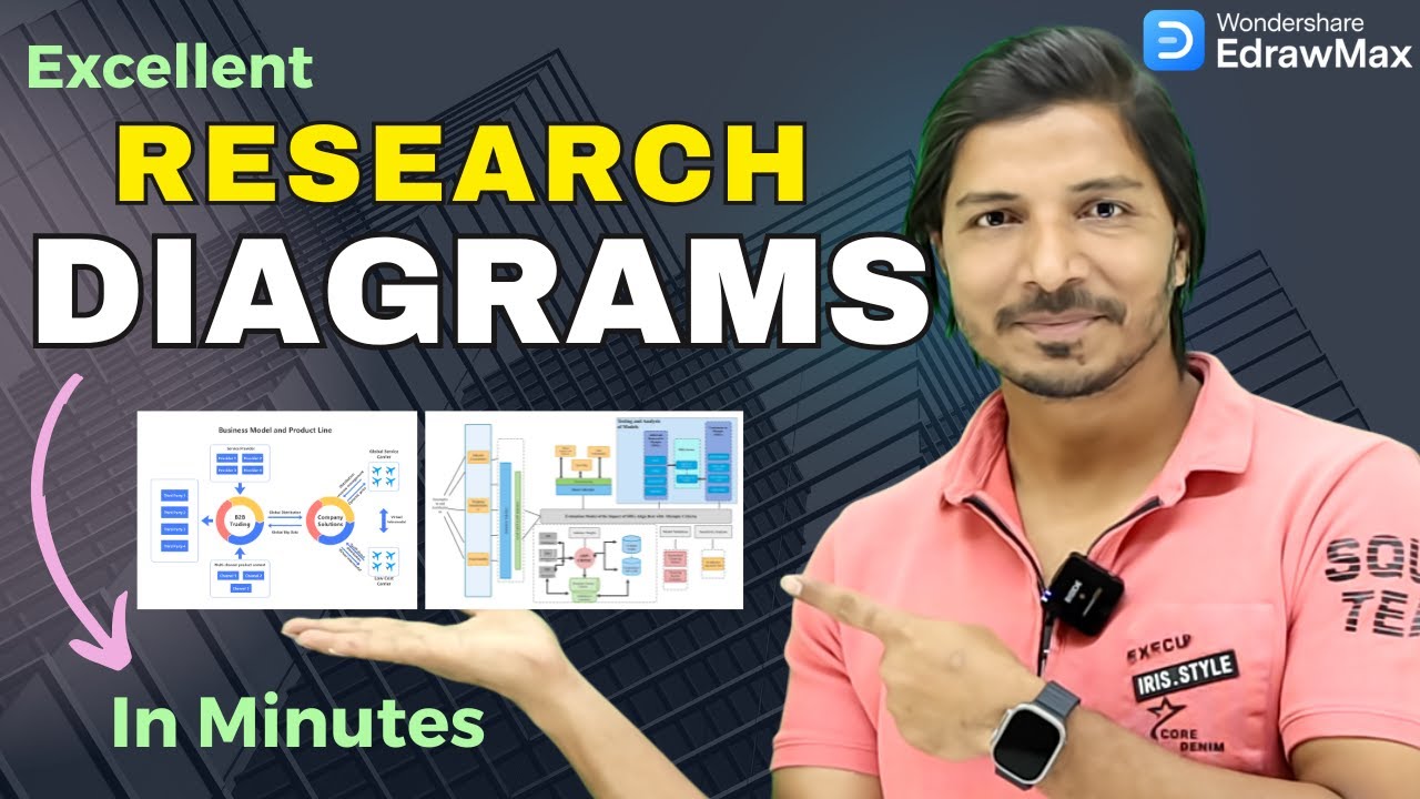 Create Stunning Research Diagrams & Schematics in Minutes! 🔥 Best AI Tool for Researchers | EdrawMax