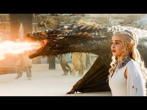 Drogon Rescues Daenerys Targaryen - Game of Thrones Season 5 Episode 9 - S05E09