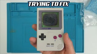 Trying to FIX a Nintendo GameBoy Pocket