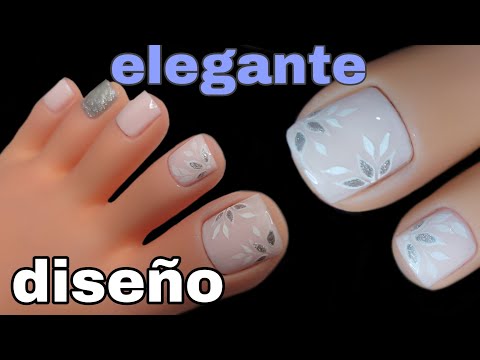 Diseño de uñas elegante y bonito / elegant and beautiful nail design. 😍