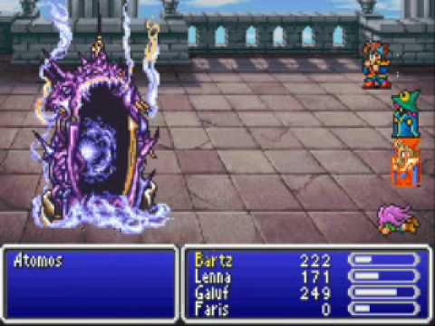 FF5 Challenge ETT FCNILL Part:27 Atomos