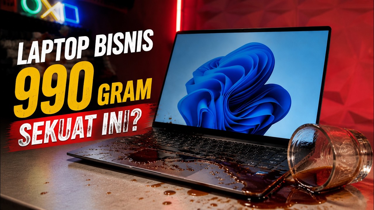 Laptop Seringan Botol Minum, Perfomanya Bikin Kaget - ASUS ExpertBook Ultra