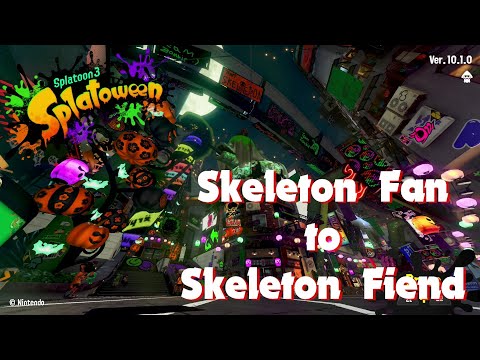 SPLATOON 3 (2022) | SPLATOWEEN: Which would be the best friend? Zombie vs Skeleton vs Ghost Part 1