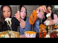 TIKTOK Mukbang Compilation Chipotle Birria Tacos Wingstop Cane S Taco Bell More
