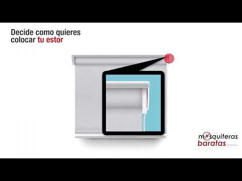 Estores Noche y Día para Ventanas Cajón 90º Aluminio 73mm