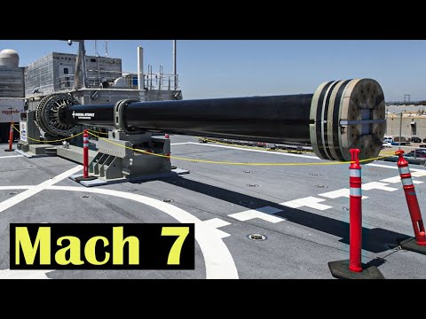 Meet The World’s Most Powerful Electromagnetic Railgun at Mach 7