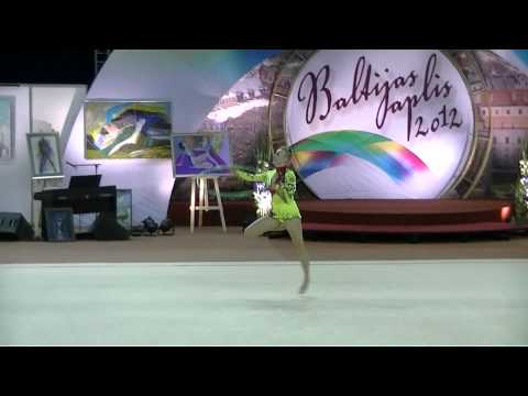 Zapekina Aleksandra (GER)   hoop    all-around   "Baltic hoop 2012"