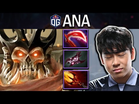 OG.ANA WRAITH KING - SUPER RUSHED GAME - DOTA 2 7.30 GAMEPLAY