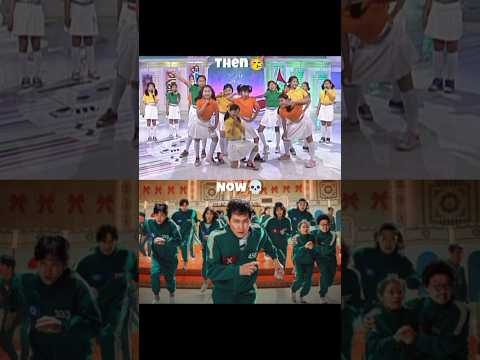 Mingle Game song Now vs Then (Squid Game 2) #squidgame #shorts #squidgame2