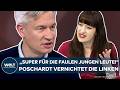 DEUTSCHLAND Reichinnek Ist Das Beste Beispiel Abrechnung Ulf Poschardt Vernichtet Die Linken