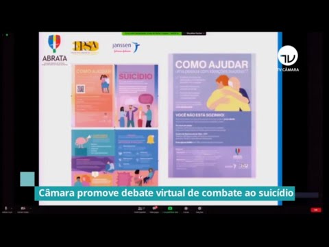 Câmara promove debate virtual de combate ao suicídio – 10/09/20