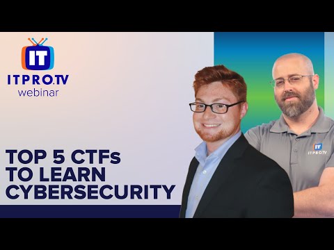 Top 5 CTFs to Learn Cybersecurity | ITProTV Webinar Teaser