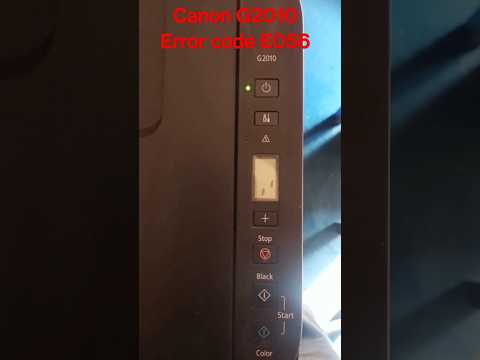 Canon G2010 G3010 Error code E56 E06 E5200 #reset #service