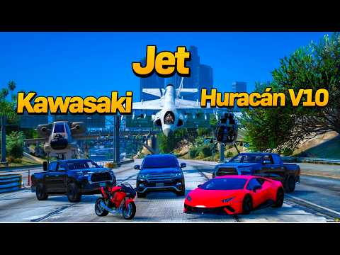 Armamos Una Kawasaki y Un Lambo V10 Para Encontrar 1 Ladron