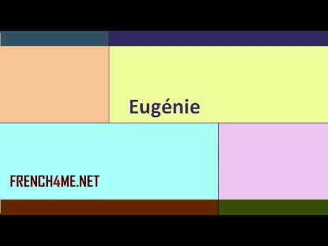 French For Beginners  I  How to pronounce  I Eugénie