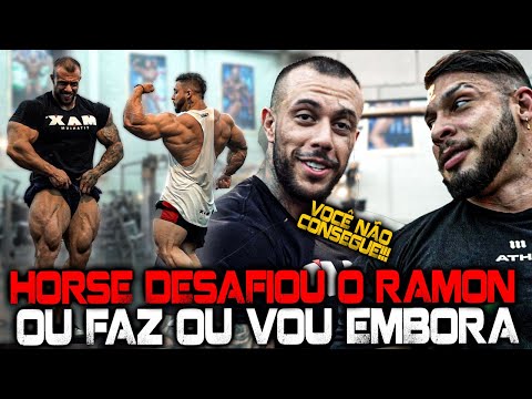 RAMON DINO WAS CHALLENGED - HORSE GOT HARD "YOU WILL DO IT OR I'M LEAVING"!!!