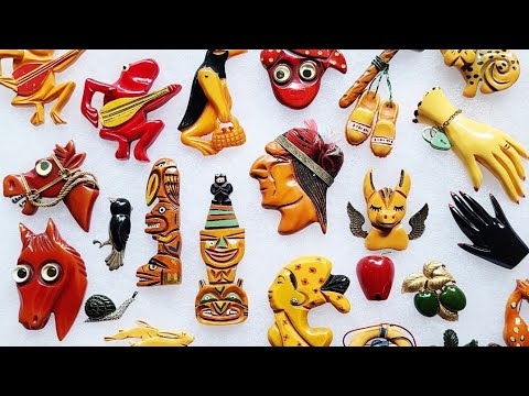 WHY BAKELITE PLASTIC JEWELRY IS WORTH A FORTUNE! WHAT TO LOOK FOR IN VINTAGE JEWELRY! 