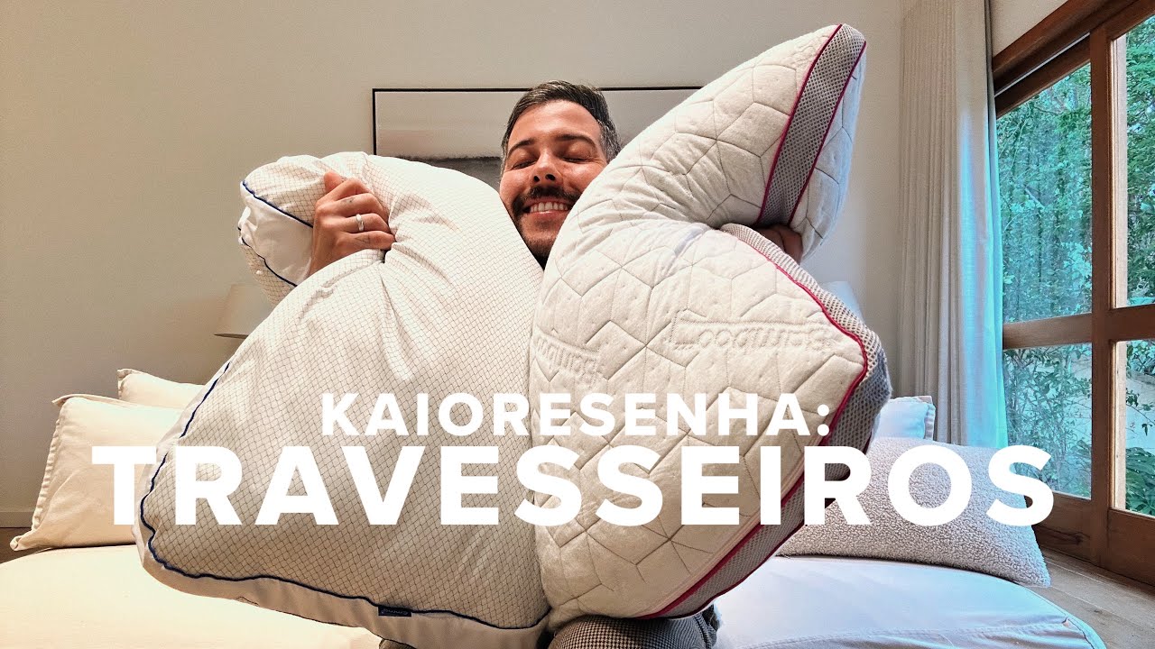 TRAVESSEIROS Emma vs. I wanna sleep | TESTEI e COMPAREI pra dizer QUAL É O MELHOR! #KAIORESENHA