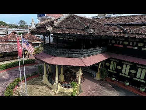 Videografia Aérea - Istana Jahar, Kelantan (Arquitetura)