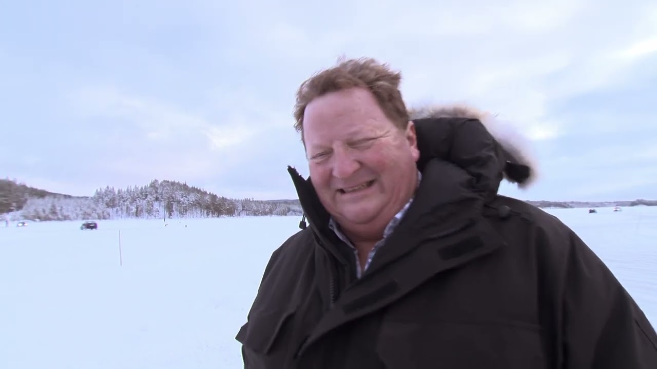 Racen op het ijsmeer