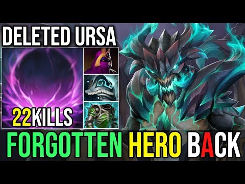 The Forgotten Hero is Back [Outworld Devourer] How to Delete Ursa With 22Kills | Dota 2 Highlights