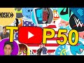TOP 50 Most Subscribed YouTubers From the USA Of All Time 2005-2023