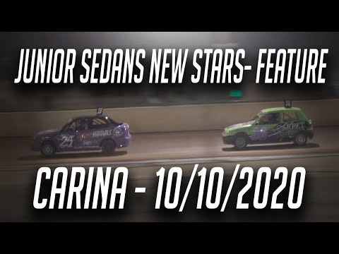 Junior Sedans New Stars - Final - Carina Speedway - 10/10/2020