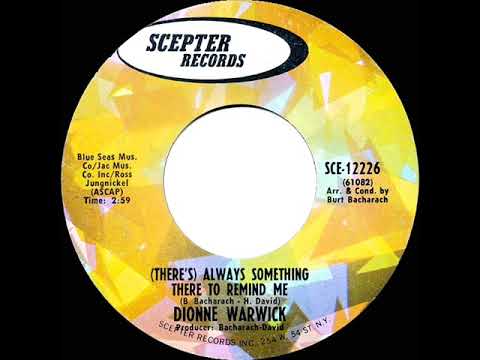 1968 Dionne Warwick - (There’s) Always Something There To Remind Me (mono 45)