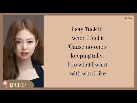 BLACKPINK - 'TALLY' (Lyrics)