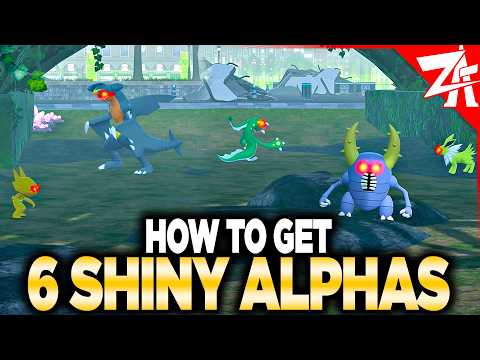 How to Get 6 Shiny Alpha Pokemon at ONCE! (V1.0 - 1.0.3 Only)