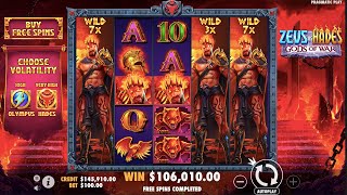 HUGE MEGA WINS on Zeus vs Hades Slot! The Captain Davo OWNS Olympus!