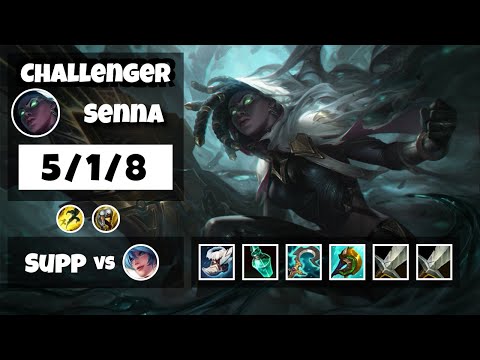 Senna Challenger Gameplay S11 Replay 11.13 Support (5/1/8) - EU