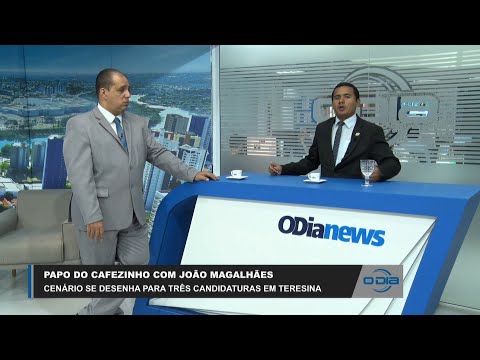 Papo do Cafezinho com João Magalhães no Jornal O Dia News 08 05 2023