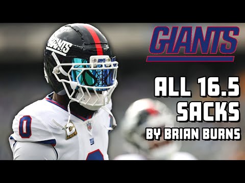 Every Sack from Brian Burns (2025)