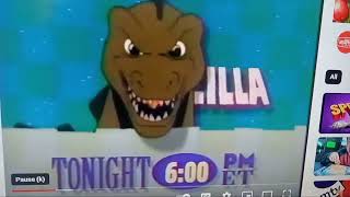 Download lagu Godzilla Cartoon Network 1993 Promo Commercial mp3
