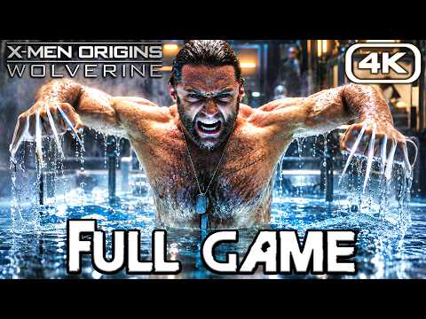 X-MEN ORIGINS WOLVERINE Gameplay Walkthrough FULL GAME (4K 60FPS) No Commentary
