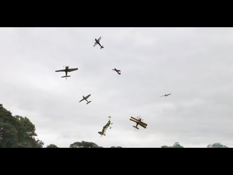AZ AEROSPORTS 3D RC DISPLAY - 7 X MODELS FLYING CRAZY CLOSE 3D AEROS - WESTON PARK - 2018