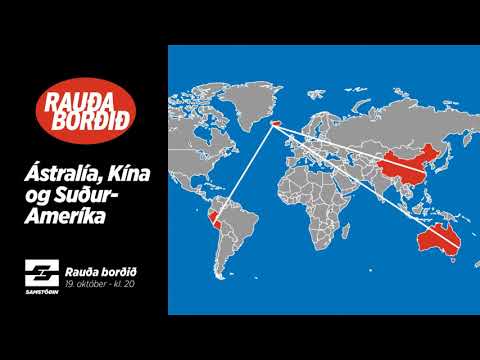 Rauða borðið: Ástralía, Kína og Suður-Ameríka