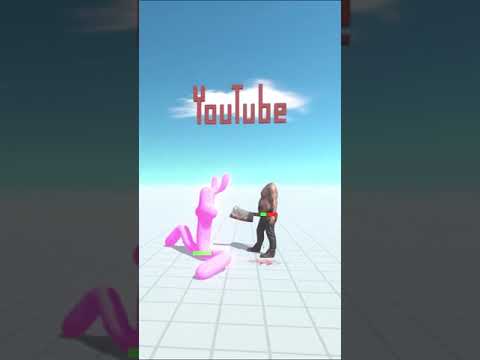 ARBS Shorts｜Rainbow Friends Pink vs Headless Hulk