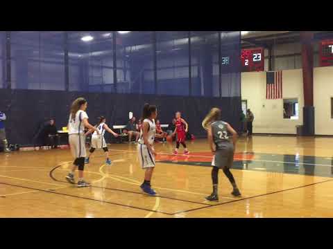 6th Grade Hoosier Elite (Sky Diggs) vs HSE Blue at IBA