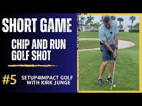 Chip and Run Golf Shot