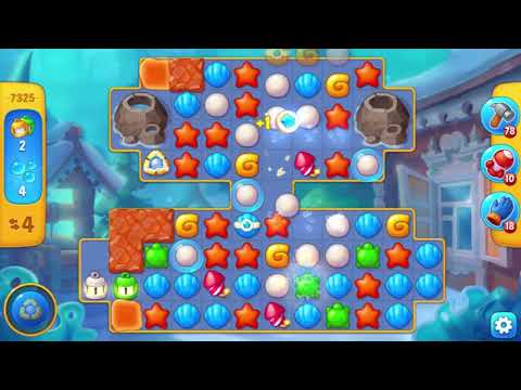 Fishdom  Level 7321 - 7330 🐟