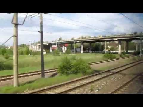 Bucuresti - Buzau cu TE Acvila-full train ride-Zugfahrt