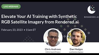 Elevate Your AI Training with Synthetic RGB Satellite Imagery from Renderedai
